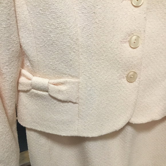 SOLD Vintage Blush Pink Wool Pendleton Skirt Suit - Picture 5 of 8